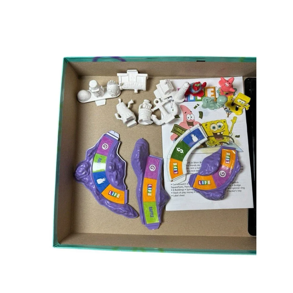 The Game of Life SpongeBob Squarepants Edition - Complete- 2005
